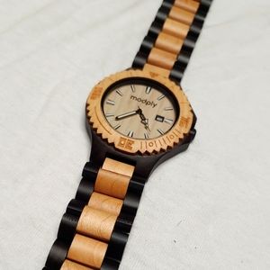 wooden watch
